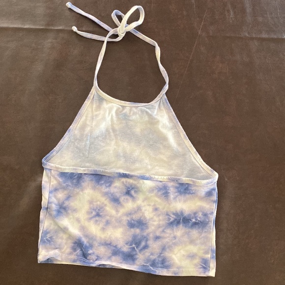 Aeropostale Tye Dye Halter Crop Top Size Small - Picture 2 of 2